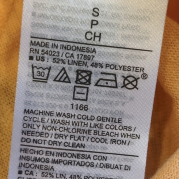 Old Navy 2 Pack Linen Blend Peplum Halter Swing Blouse Tops size Small - Picture 6 of 8